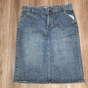 Gap denim skirt size 14